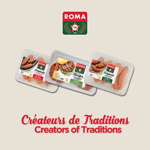 Roma Burger Patty Mild Italian 440 g