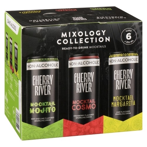 Cherry River Non Alcoholic Mocktail Mixology Collection 6 x 355 ml (cans)