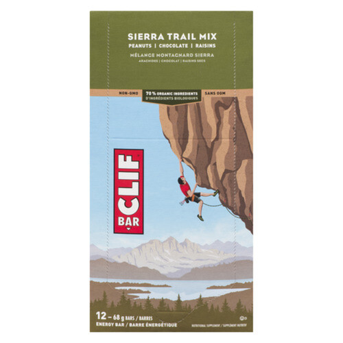Clif Energy Bar Sierra Trail Mix 12 x 68 g
