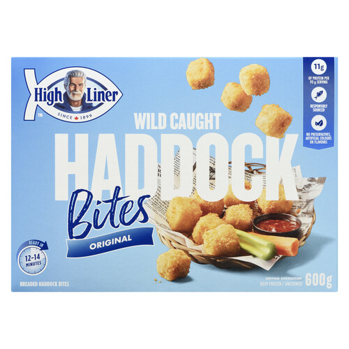 High Liner Frozen Breaded Haddock Bites Original 600 g Voilà Online