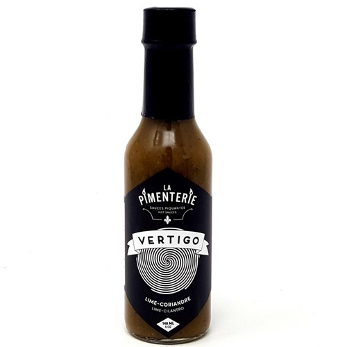 La Pimenterie Vertigo Hot Sauce Lime Coriandre 148 ml