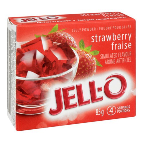 Jell-O Jelly Powder Mix Strawberry 85 g