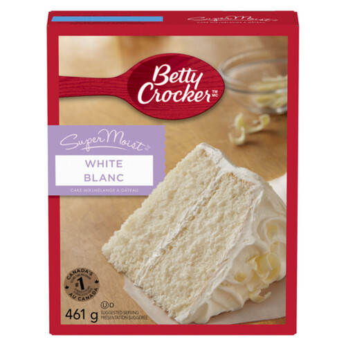 Betty Crocker Cake Mix Super Moist White 461 g