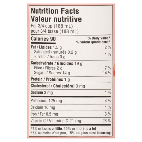 Nana Banana-Based Frozen Dessert Strawberry Funshine 500 ml