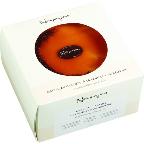 3XJour Cake Caramel Vanilla 550 g (frozen)