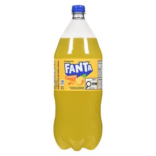Fanta Sparkling Beverage Pineapple 2 L (bottle)