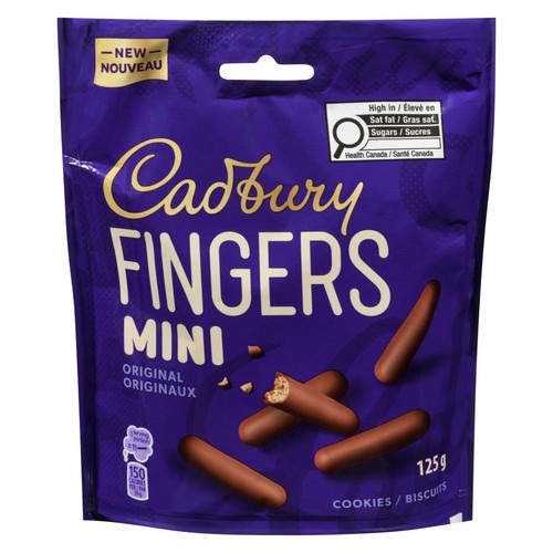 Cadbury Cookies Mini Fingers Original 125 g