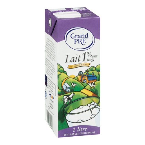 Grand Pré plain 1% Milk 1 l