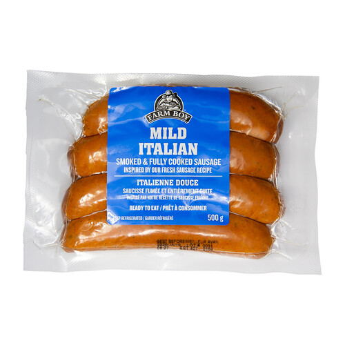 Farm Boy Sausages Smoked Mild Italian 500 g