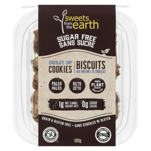 Sweets from the Earth Sugar-Free Keto Cookies Chocolate Chip 100 g