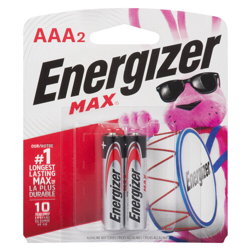 Energizer Batteries Max AAA 2 EA