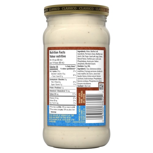 Classico Pasta Sauce Alfredo 410 ml