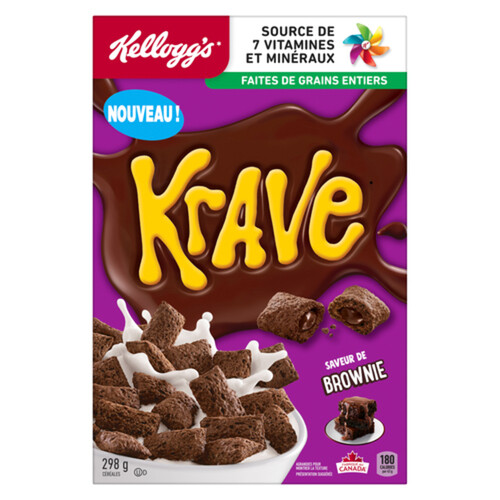 Kellogg's Cereal Krave Brownie 298 g