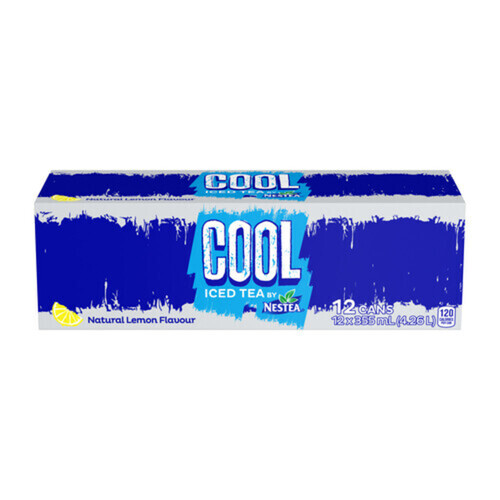 Nestea Iced Tea Cool Natural Lemon 12 x 355 ml (cans)