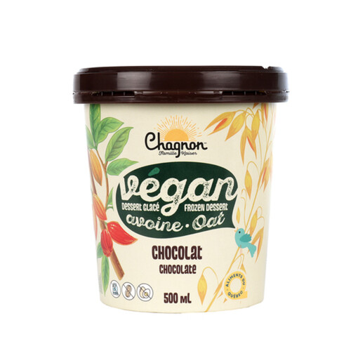 Chagnon Vegan Frozen Dessert Oat Chocolate 500 ml