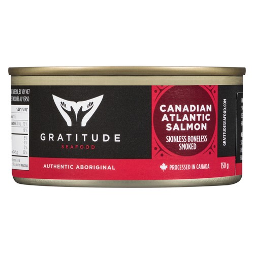 Gratitude Seafood Atlantic Salmon Smoked 150 g