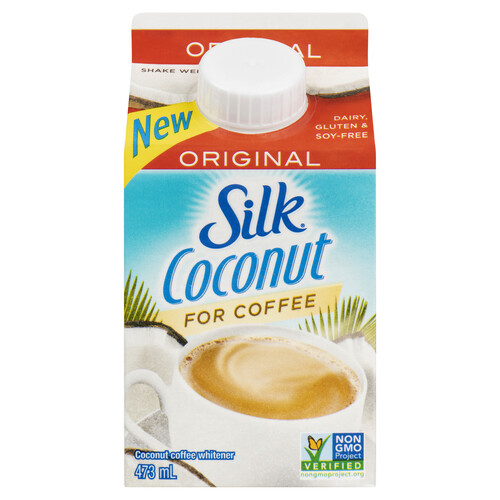 Voila Online Grocery Delivery Silk Original Coffee Creamer Coconut 473 Ml