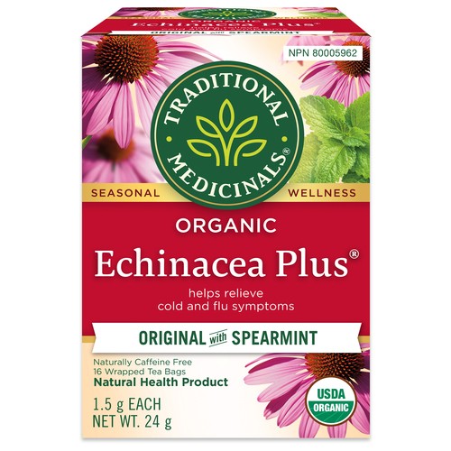 Traditional Medicinals Tea Echinacea Plus 16 Tea Bags
