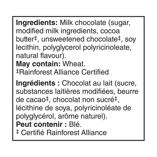Nestlé Aero Chocolate Bar Mini Snack Size 25 Count 182 g
