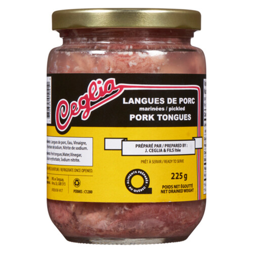 Ceglia Pickled Pork Tongues 225 g