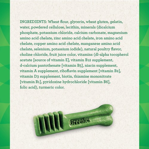 Greenies Dog Treats Original Large Natural Dental Care 340 g