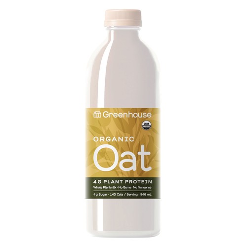 Greenhouse Organic Oatmilk 946 ml