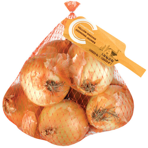 Compliments Onions Yellow 1.36 kg