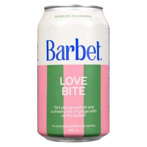 Barbet Sparkling Water Love Bite 355 ml (can)