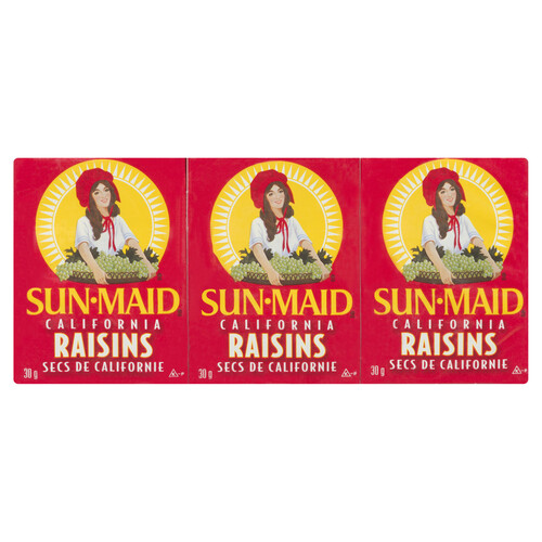 Sun.Maid California Raisins Natural 6 x 30 g