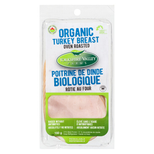 Organic Deli Sliced Meat Turkey Breast 150 g