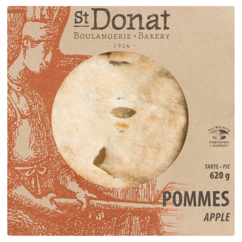 Boulangerie St-Donat Pie Apple 620 g (frozen)