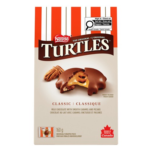 Turtles Classic Recipe Chocolates Share Bag 160 g