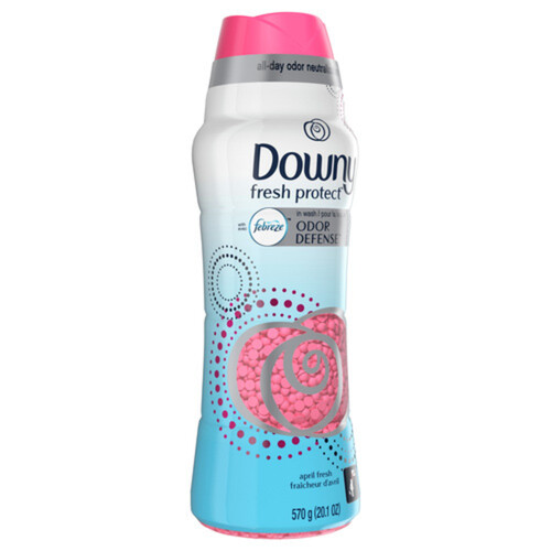 Downy Fresh Protect Fabric Softener Odor Defense April Fresh 570 g