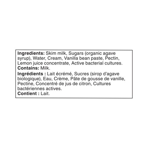 Siggi's Skyr Yogurt 2% Vanilla 4 x 100 g