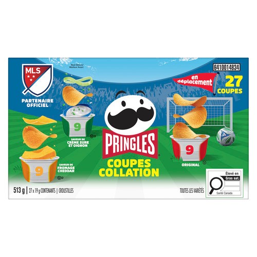 Pringles Snack Stacks Potato Chips Variety 27 Pack