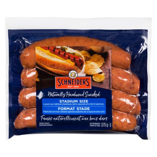 Schneiders Smoked Sausage Stadium Size 375 g
