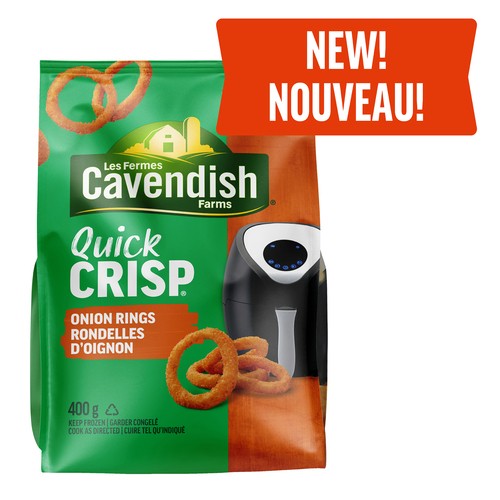 Cavendish Farms Quick Crisp Frozen Onion Rings 400 g