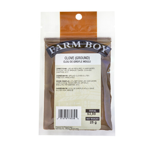 Farm Boy Ground Cloves 25 g