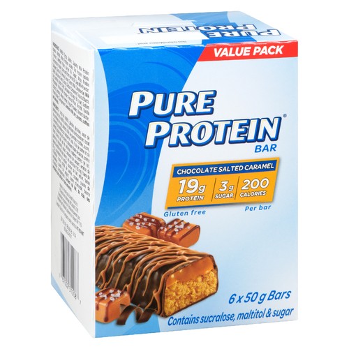 Pure Protein Bar Chocolate Salted Caramel 6 x 50 g