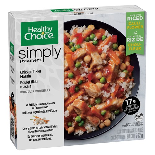 Healthy Choice Frozen Entrée Simply Steamers Chicken Tikka Masala 262 g