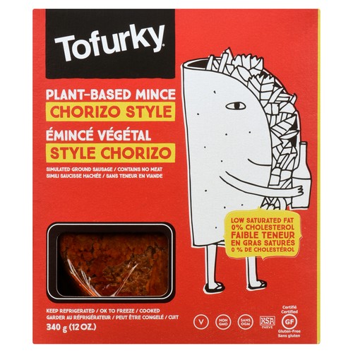 Tofurky Plant-Based Chorizo Crumbles 340 g