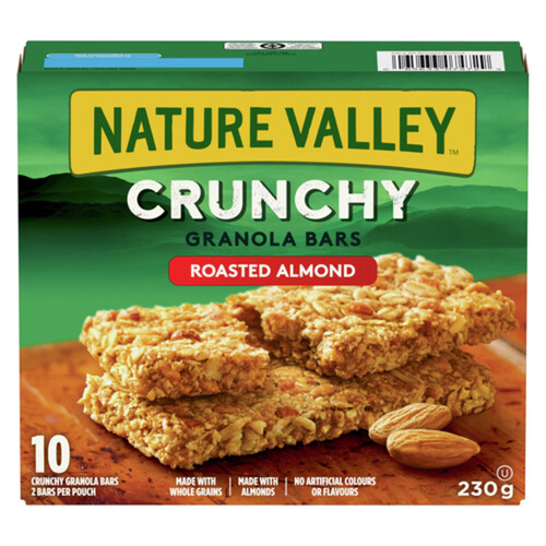 Nature Valley Granola Bars Crunchy Roasted Almond 10 x 23 g