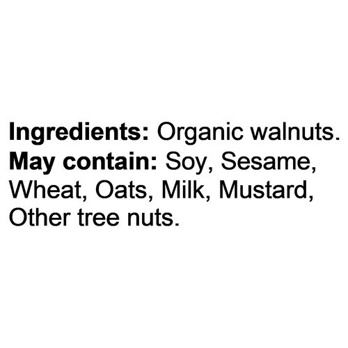 Left Coast Organics Organic Walnuts Raw 350 g