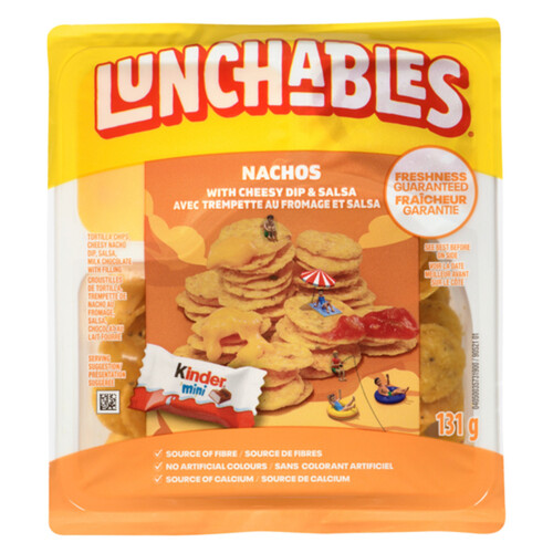 Lunchables Snack Kit Nachos With Cheesy Dip And Salsa 131 g