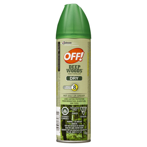 OFF! Deep Woods Insect Repellent Spray Dry 113 g