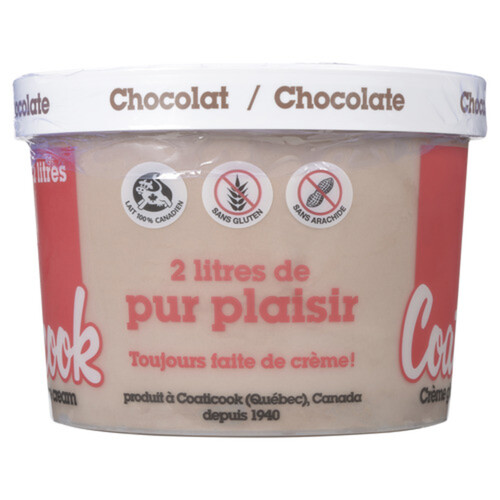 Coaticook Gluten-Free Ice Cream Chocolate 2 L