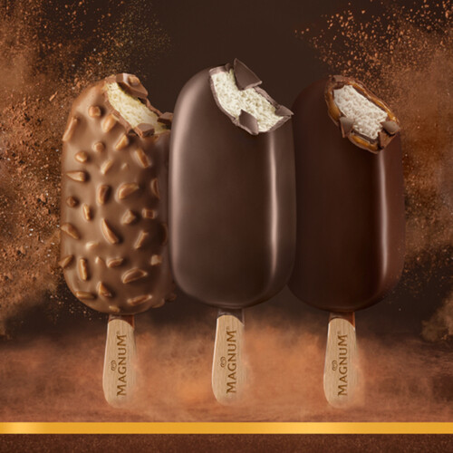 Magnum Mini Ice Cream Bar Dark Chocolate 4 x 55 ml