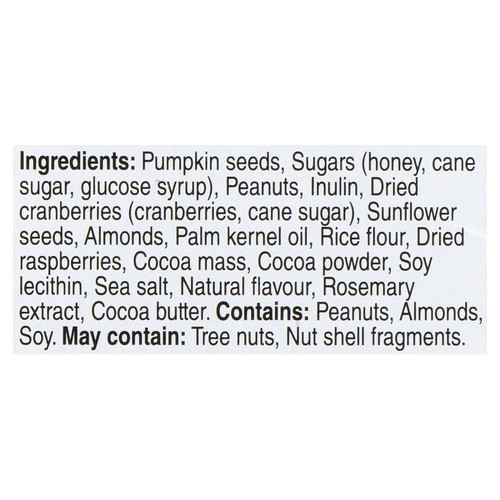 Kind Nut Bars Pumpkin Seeds Raspberry & Dark Chocolate 5 x 40 g