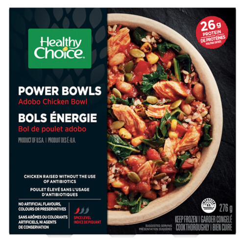 Healthy Choice Frozen Entrée Power Bowls Adobo Chicken 276 g