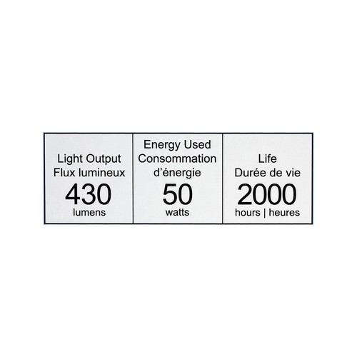 Philips Halogen Light Bulbs 50W MR16 GU10 Base 6 EA